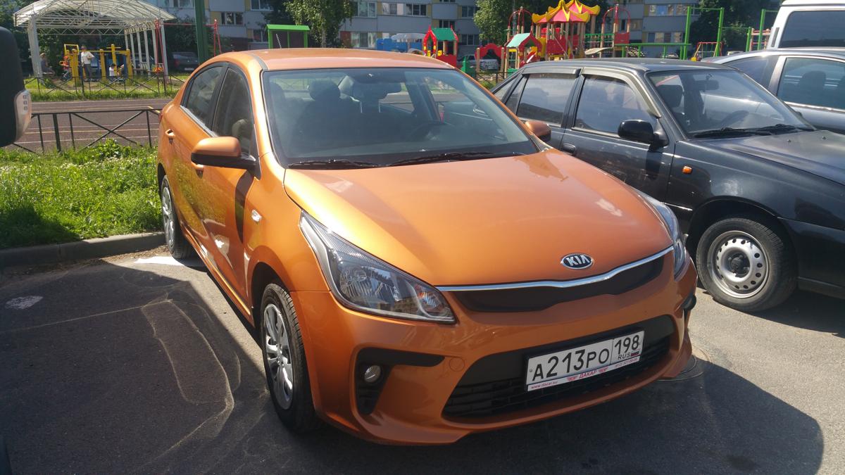 Автомобиль «Kia Rio» в аренду под такси в г. Санкт-Петербург